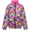 FunkyAlps Funky Alps - Giacca da sci da discoteca, con stampa neon anni '80', impermeabile, antivento, unisex, con stampa, taglia S-XXL