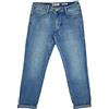 Alfio Collection Jeans Uomo Slim Fit Elasticizzati Chiari 5 Tasche 46 48 50 52 54 56 58 60