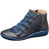 Generic Stivali Texani Donna - Stivaletti Platform Scarponcini Morbidi e Confortevoli Stivali alla Caviglia da Donna Slip On Scarpe Giardinaggio Boots per Inverno Outdoor Trekking