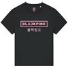 ZERO T-SHIRT LAB Maglietta Donna Concerto Blackpink Fans Korean Pop Gruppo Musicale Coreano (IT, Testo, M, Regular, Regular, Full Black)