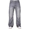 APT - Jeans bootcut da uomo, con gamba ampia, disponibile in 3 colori, colore: blu grigio. 36W x 34L