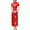 keepmore Stile Cinese Qipao per Donne, Lungo Vestito Plus Size Cheongsam Abito da Sera Qipao per Nozze