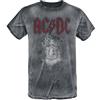 AC/DC Let There Be Rock Uomo T-Shirt Grigio Regular