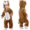 COOKY.D Costume Halloween Unisex Cappuccio Animale per Neonati,2-36 Mesi | Flanella Calda Costume Halloween Festivo,Completo Carnevale,Ideale per Family Book Day,Accogliente per l'Inverno