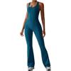 Generico Jumpsuit Donna Tuta Intera Donna Sportiva Completo Palestra Senza Cuciture Sport Abbigliamento Palestra Sexy Bodysuit Tutina Elegante Moda Elastico Gym Yoga Workout Rompers Clubwear