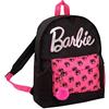 Barbie Zaino per adulti, adolescenti, ragazze, bambini, scuola, università, zaino da viaggio nero, rosa, Taglia unica