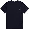 K-Way T-Shirt a Manche Corte Modello Sigur Jersey in Cotone, dal Fit Regolare, Colore Blue Depth L