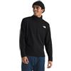 THE NORTH FACE - Giacca in Pile con Zip a 1/4 in Cedro per Uomo - Leggera, Traspirante, Stretch - Materiali Riciclati-TNF Black, XL