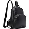 Calvin Klein Novelty-Backpack Zaino Estelle, Nero, Taglia Unica Donna
