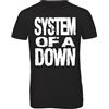 Bughyprint Tshirt Maglia Maglietta Uomo Bundle System of A Down, XL