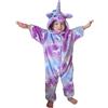 KAKU NANU Pigiama Intero Unicorno Bambina 2 a 10 Anni,Bambini con Cappuccio Flanella Unicorno Bambina Regalo