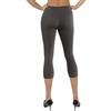 sesto senso Leggins Senza Cuciture Donna 3/4 Taglia Unica Pantaloni Fitness Sportivi Yoga 3/4 Antracyt Grafite