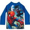 United Labels Marvel Spiderman - Maglietta da nuoto con protezione UV 50, per ragazzi, blu, a maniche lunghe, costume da bagno per bambini, costume da bagno