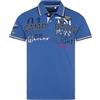 Camp David Polo da uomo in piqué con etichetta
