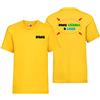 Bulabadoo Maglietta Azienda Fronte Retro Nome Logo Azienda Personalizzabili Tshirt Lavoro Uomo Donna Dipendente Lavoratore Ditta Impresa Stampa Anteriore e Posteriore Tshirt Personalizzate