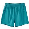 Amy Coulee Pantaloni da notte corti da uomo, in cotone, 4, leggeri, pantaloni corti da pigiama con tasche, Turchese scuro, M