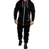 XIXIMAON - Pagliaccetto Uomo, Pigiama Combinazione con Cappuccio, Chiusura Lampo, Stampa Camouflage, Jumpsuit a Maniche Lunghe, in Pile, Vestito da Notte a Pezzo Unico, Inverno Caldo, XL