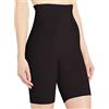 Maidenform Firm Foundations - Hi-waist Thigh Slimmer Donna Pantaloncini, Nero (Black), S