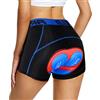 Agolu Intimo Ciclismo Donna Imbottito Gel 5D, Pantaloncini Interni Bici Traspiranti Mutande Ciclista MTB Antisfregamento