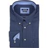 Rionero Camicia da Uomo 100 Cotone Manica Lunga Classica Elegante Taschino XXL XXXL m l