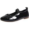 Generico Friulane Donna Punta Tonda Ballerine Traspiranti Antiscivolo Eleganti Mary Jane Sportive Leggere Scarpe Riponibili Primavera Estive Ballet Flats Morbide Pianta Larga Comode