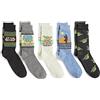 STAR WARS Mandalorian Men's 5 Pack Crew Socks