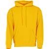 Fruit of the Loom Felpa classica con cappuccio da uomo, Girasole, M