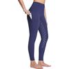 baleaf Pantaloni da Equitazione Invernali da Donna, in Pile, con Chiusura Lampo Blu Navy XXL