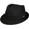 LIERYS Aneb Trilby Cappello in Lana Vergine da Uomo e Donna Feltro Made in Italy Rivestimento in Teflon Impermeabile Autunno Inverno