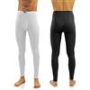 sesto senso Uomo 2 Pack Calzamaglia Lunga Intimo Uomo k2 (Bianco/Nero, M)