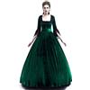 Generico Vestito Palazzo Elegante Medioevo Donna -Retro Victorian-Costume da Dama dell'800-Costume Carnevale Donna-Carnevale Veneziano-Abito Masquerade Lolita Party Festa da Ballo Halloween Vestito