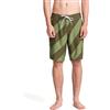 Volcom, costume da bagno Manic da uomo, 20 pollici, Martini Oliva, 33