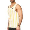 RED BRIDGE Uomo Canotta Girocollo Gym Tanktop Sportivo Striscia Moda Maglietta