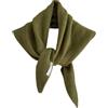Lodoot Scialle per lavoro a maglia per ufficio casa sciarpa testa traspirante caldo collo avvolgere per viaggio tutto abbinato maglieria donna accessorio lana sciarpa bandana lavorata a maglia