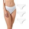 Risalti Slip Donna Brasiliana Bamboo Morbide Senza Cuciture 3 Pz