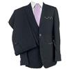 Generico Abito Uomo Sartoriale Made in Italy, Regular Fit, Fresco Lana Tasmania 150'Super, Primavera Estate, Blu, Grigio, Bluette, Nero, 46-60