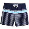 maamgic Costume Bambino a Rapida Asciugatura con Fodera in Rete, Costume da Bagno con Tasche e Coulisse Regolabile, da 2-16 Anni, Spiaggia e Piscina, Blu Blu Navy, 5-6 Anni