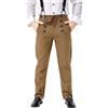 mewjoy Pantaloni da uomo retrò anni '70, svasati, vintage, da discoteca, casual anni '60, pantaloni a campana con fondo a campana, abiti per Halloween e carnevale, per adulti, M