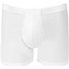 Cotonella 3 Pezzi Boxer Uomo 8308S con Elastico Interno in Cotone Elasticizzato, Bianco, 6/XL