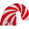 Vdaxvme Candy Cane Costume di Natale a righe per feste Halloween Party Cosplay per donne uomini Candy Cane Natale