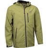COR Surf Giacca antipioggia da viaggio ripiegabile da uomo | L'ultimo cappotto antipioggia da uomo a tutto tondo con tasche segrete (piccolo, verde con cerniera nera)