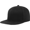 Zylioo Berretto oversize XXL Snapback, cappello con visiera piatta extra large, cappello strutturato in bianco per uomo donna, nero, XL/XXL