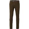 MEYER Chino di Cotone Fine-Print