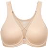 MELENECA Donna Non Imbottito Reggiseno Posturale con Chiusura Frontale Post Chirurgia Supporto per la Schiena - Senza Ferretto Beige 3C
