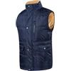 Peuignao Gilet Uomo Invernale Giubbotto Smanicato Uomo Invernale Gilet Imbottito da Lavoro Uomo Giubbino Smanicato Gilet Trapuntato Pile Uomo Imbottiti Giacca Senza Maniche Giacchetto Smanicato Uomo