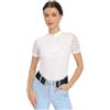 Harrison Howard Camicia da esposizione in pizzo a maniche corte traspirante con grazioso top in pizzo posteriore