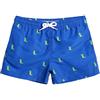 maamgic Costume Bambino a Rapida Asciugatura con Fodera in Rete, Costume da Bagno con Tasche e Coulisse Regolabile, da 2-16 Anni, Spiaggia e Piscina, Blu 2, 5-6 Anni