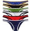 YUFEIDA Perizomi, String e Tanga da Uomo Intimo in modalità Comfort, Perizoma Sexy a Vita Bassa, Slip, Confezione di Intimo