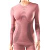 Iron-Ic - T-Shirt Donna Maniche Lunghe Merino 40 Seamless Traspirante e Termoregolante EXPYRA Light - Fitting Comfort - Art. 213007