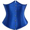 Kelvry Corsetto sottoseno da donna in raso con lacci Plus Size S-6XL